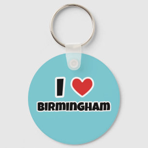 Llavero Me encanta Birmingham