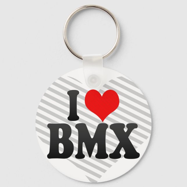 Llavero Me encanta BMX (Anverso)