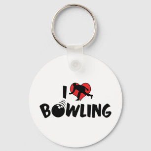 Llavero Me Encanta Bolos