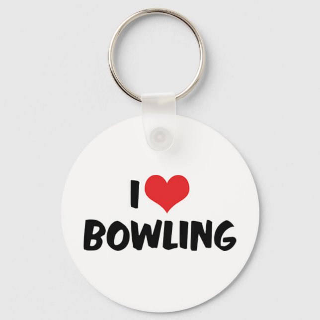 Llavero Me Encanta Bolos (Anverso)