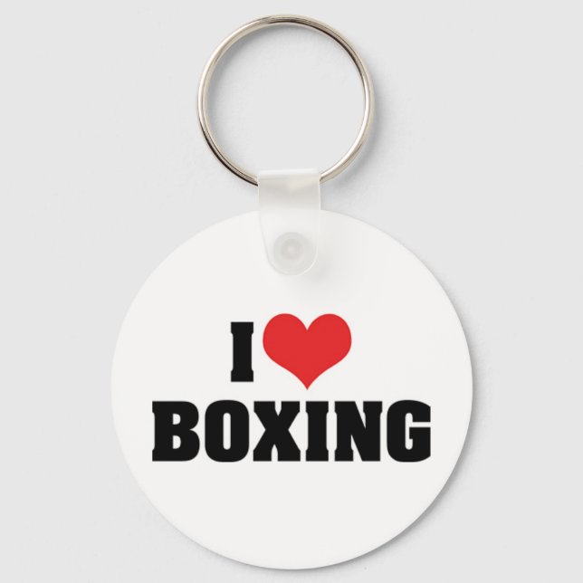 Llavero Me Encanta Boxear (Anverso)