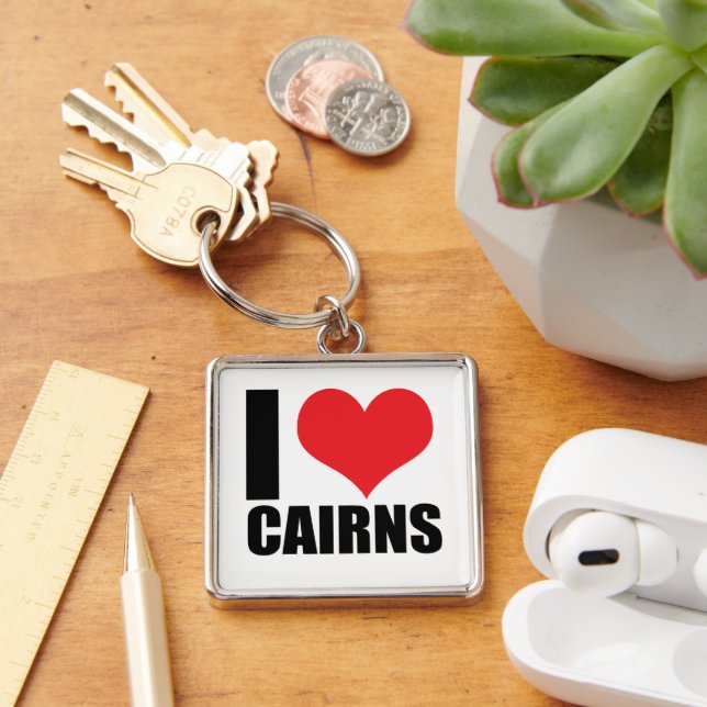 Llavero Me encanta Cairns (Escritorio )