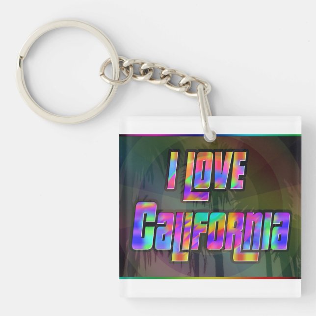 Llavero ME ENCANTA California Bright Future Keychain (Frente)
