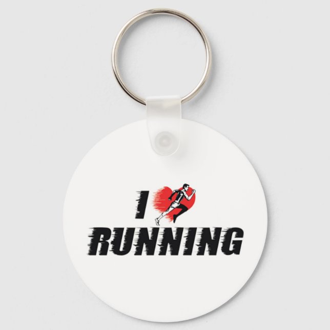 Llavero Me Encanta Correr (Anverso)
