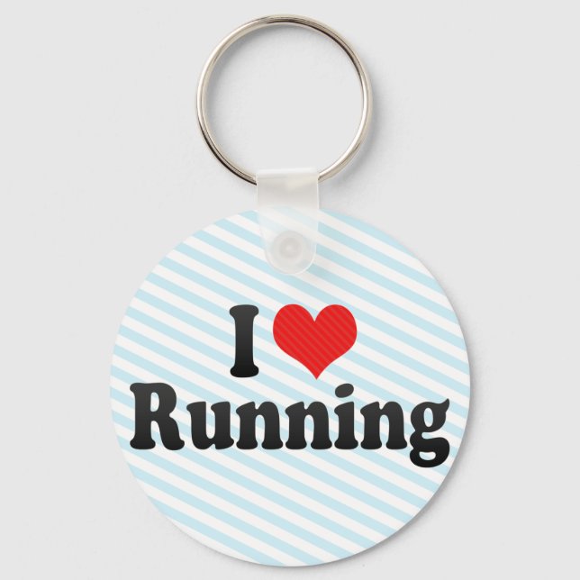 Llavero Me encanta correr (Anverso)