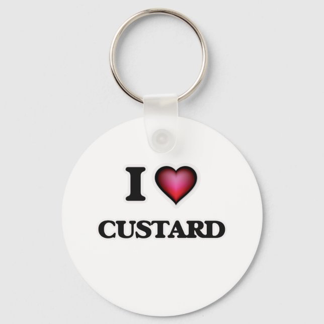 Llavero Me encanta Custard (Anverso)