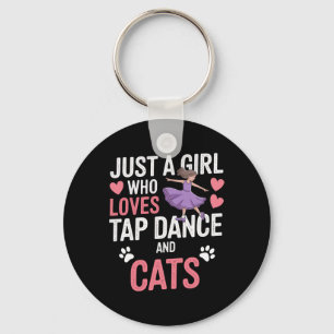 Llavero Me Encanta El Baile De Tap Y Los Regalos De Gatos.