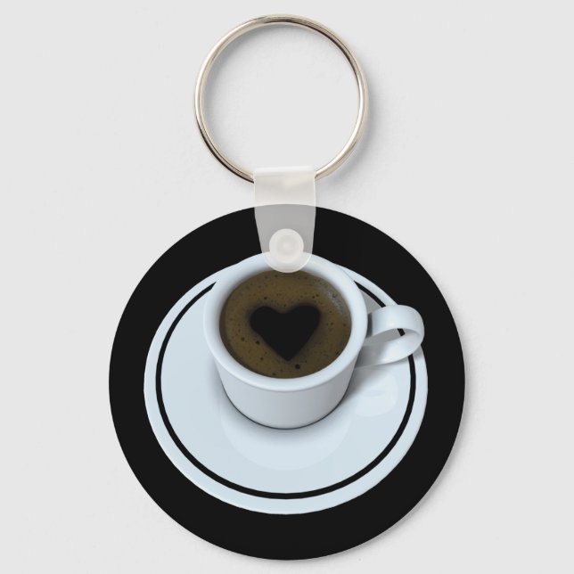 Llavero ME ENCANTA EL café (Anverso)