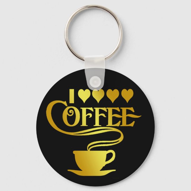 LLAVERO ME ENCANTA EL CAFÉ (Anverso)