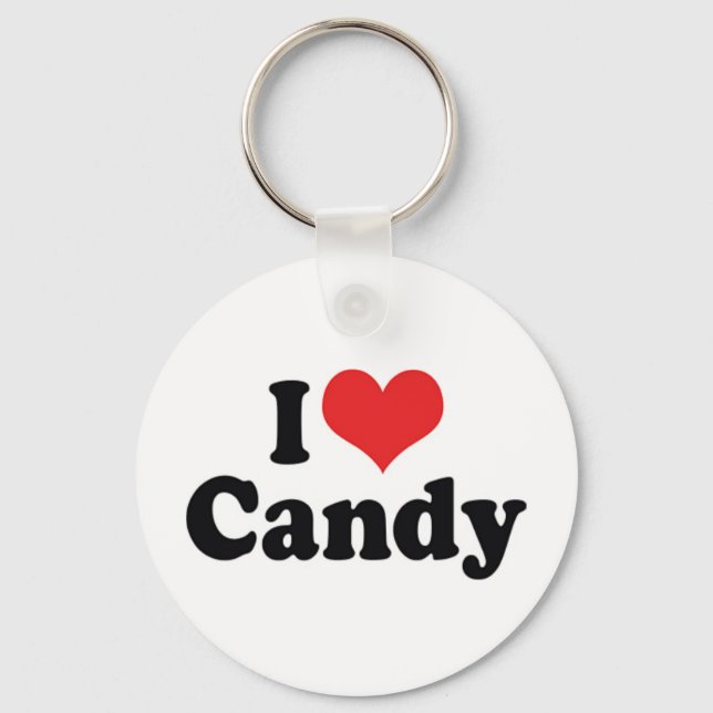 Llavero Me Encanta el Caramelo (Anverso)