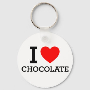 Llavero Me encanta el chocolate