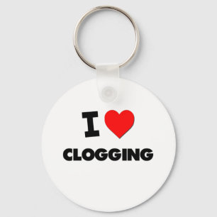 Llavero Me encanta el Clogging