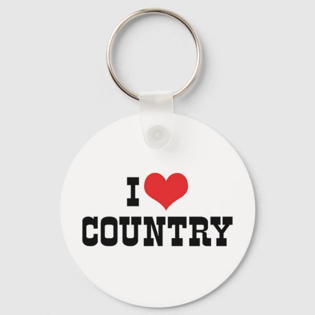 Llavero Me Encanta el Country (Anverso)