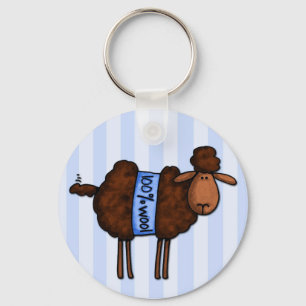 Llavero me encanta el crochet