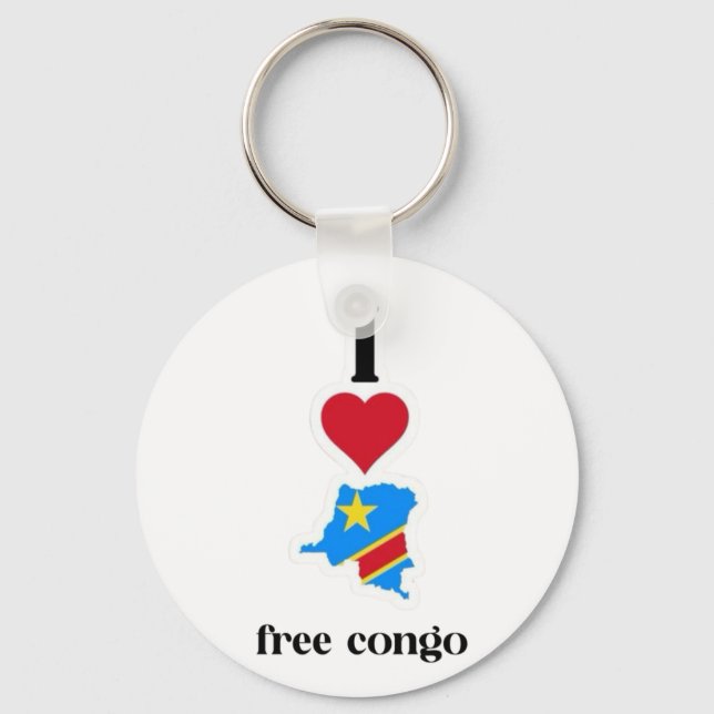 Llavero me encanta el diseño de congo