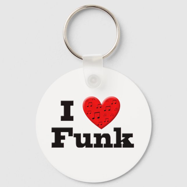 Llavero Me encanta el funk (Anverso)