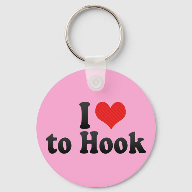 Llavero Me encanta el gancho (Anverso)