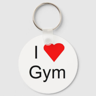 Llavero Me encanta el gimnasio