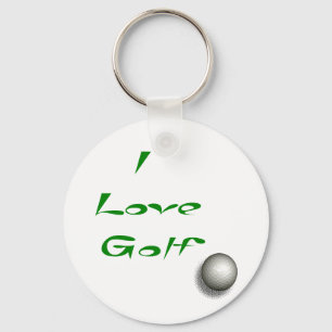Llavero Me encanta el golf