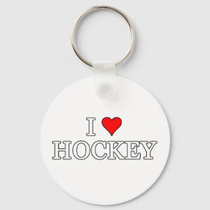 Llavero Me encanta el hockey