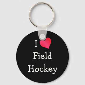 Llavero Me encanta el hockey sobre hierba