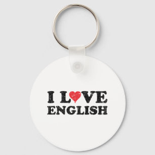 Llavero Me encanta el inglés
