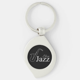 Llavero Me encanta el jazz