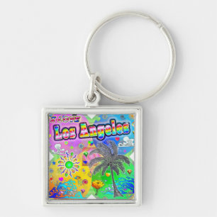 Llavero ME ENCANTA El Keychain de las estaciones de Quadro