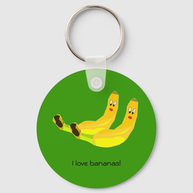 Llavero Me encanta el Keychain del Bananas (Anverso)