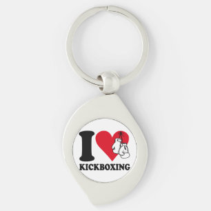 Llavero Me encanta el kickboxing