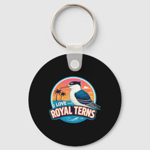 Llavero Me encanta el observador de aves de Royal Terns Sa