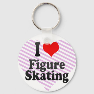 Llavero Me encanta el patinaje artístico
