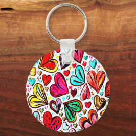 LLAVERO ME ENCANTA EL PATRÓN DE VALENTINA DE FUNKY-HEART