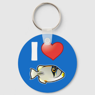 Llavero Me encanta el Picasofish árabe