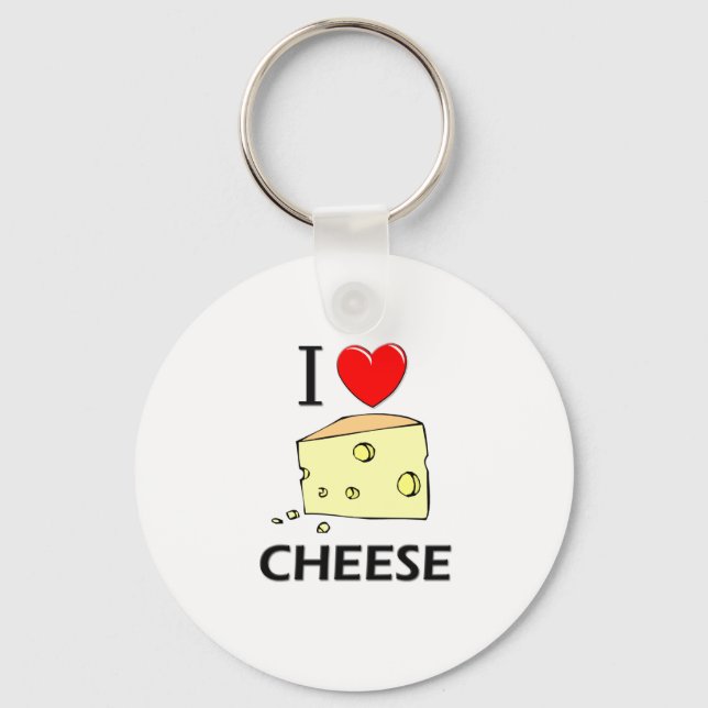 Llavero Me Encanta El Queso (Anverso)