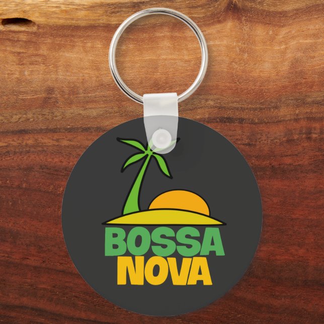 Llavero Me encanta el regalo de Bossa Nova para los amante (Anverso)