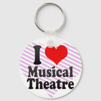 Llavero Me encanta el teatro musical