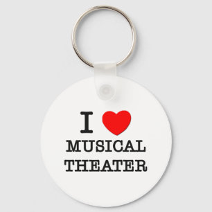 Llavero Me encanta el teatro musical