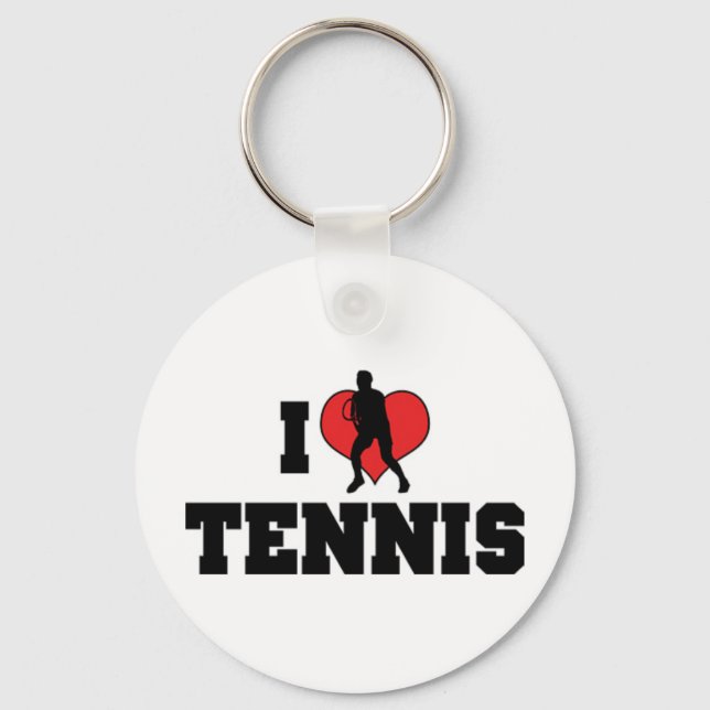 Llavero Me Encanta el Tenis (Anverso)
