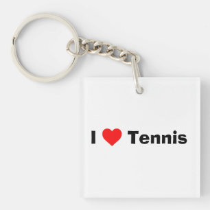 Llavero Me encanta el tenis