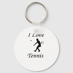 Llavero Me encanta el tenis