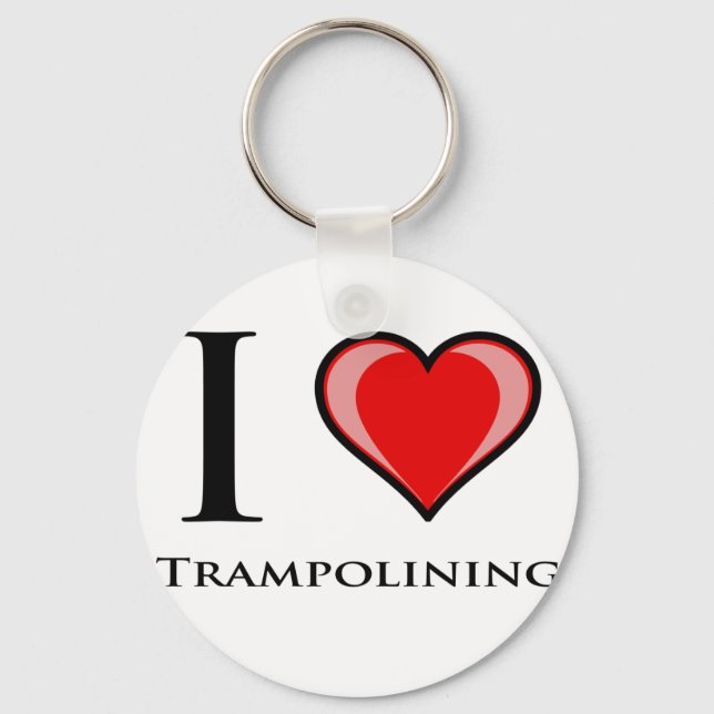 Llavero Me Encanta El Trampoleo (Anverso)