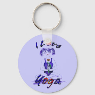 Llavero Me encanta el yoga