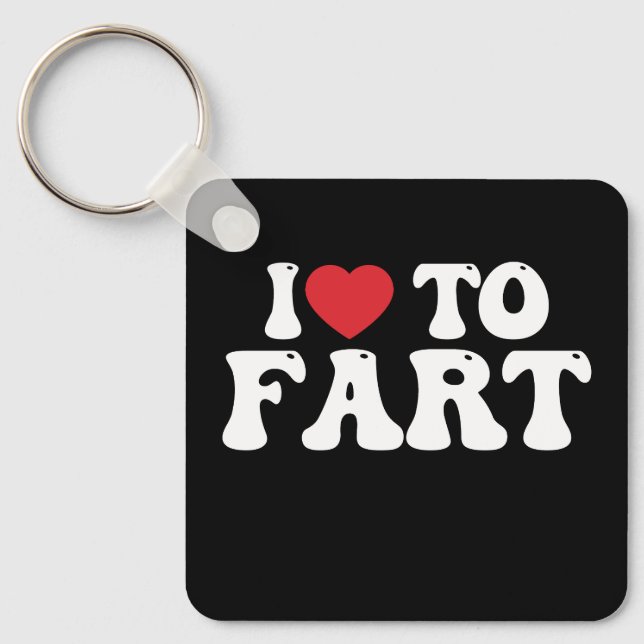 Llavero Me Encanta Fart Groovy (Anverso)