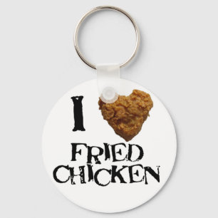 Llavero Me encanta Fried Chicken Keychain