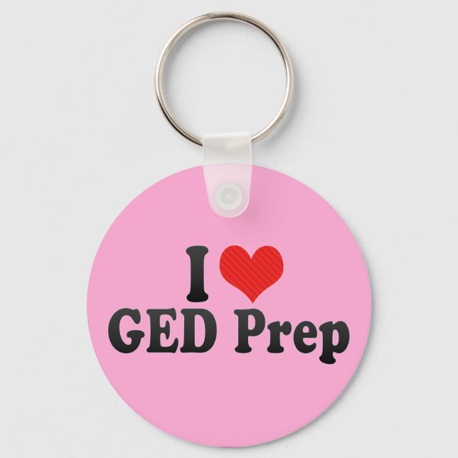 Llavero Me encanta GED Prep (Anverso)