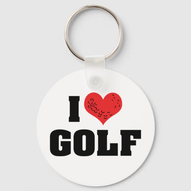 Llavero Me Encanta Golf (Anverso)