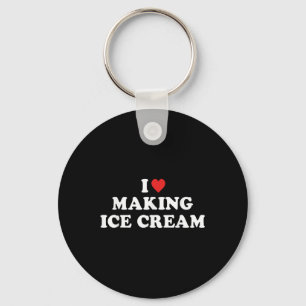 Llavero Me Encanta Hacer Camisetas De Crema De Hielo.png