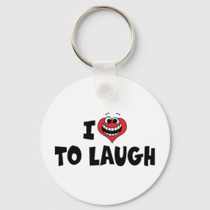 Llavero Me encanta Heart To Laugh - Amante de la comedia