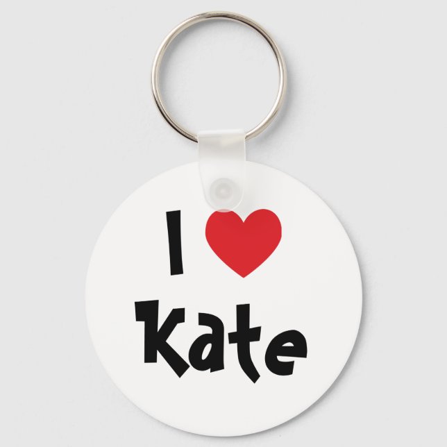 Llavero Me encanta Kate Keychain (Anverso)